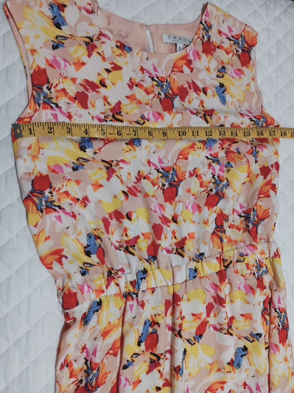 Chaus Floral Dress Size 6 - Picture 8 of 10